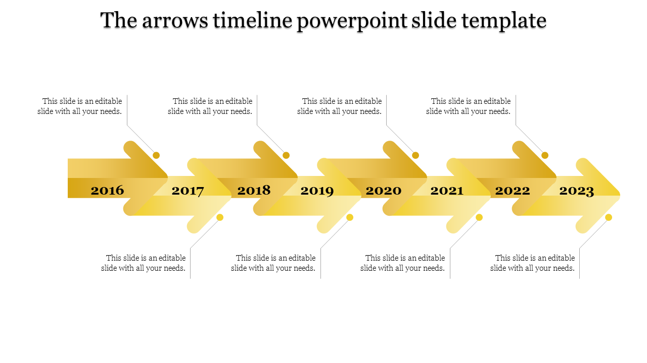 Get our Predesigned Timeline Slide Template Presentation